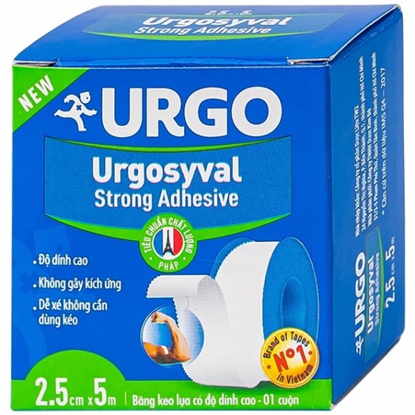 Băng keo y tế Urgosyval Strong Adhessive (2.5cm x 5m)