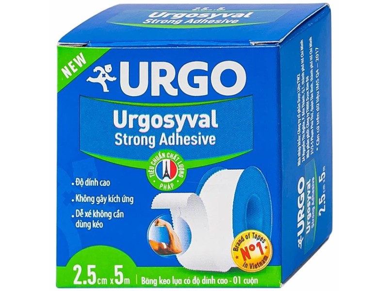 Băng keo y tế Urgosyval Strong Adhessive (2.5cm x 5m)