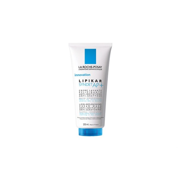 Sữa rửa măt cho da khô nhạy cảm bị kích ứng mẩn đỏ ngứa La Roche Posay Lipikar Syndet AP+ (200ml)