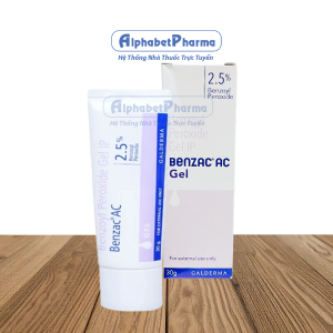 Gel trị mụn Benzac AC gel 2.5% (30g)