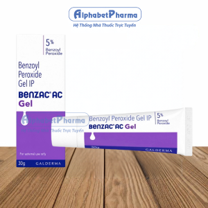 Gel trị mụn Benzac AC gel 5% (30g)