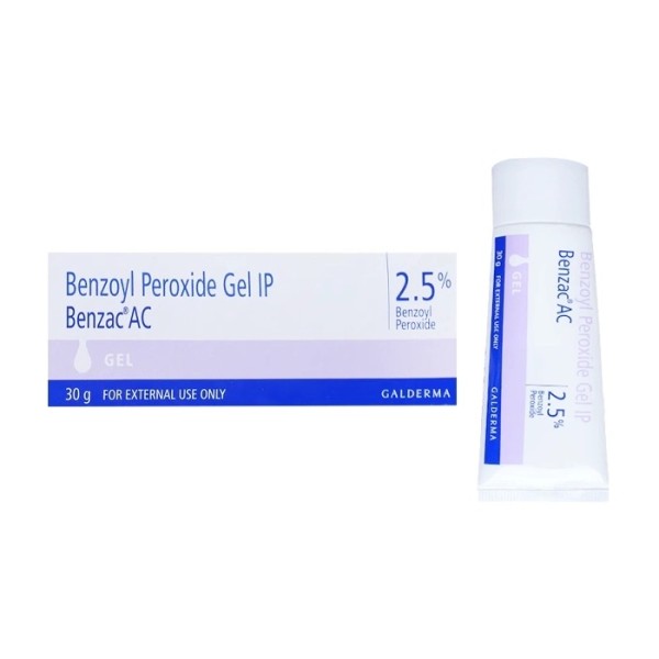Gel trị mụn Benzac AC gel 2.5% (30g)