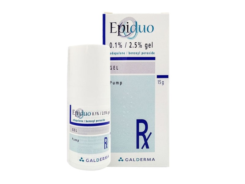 Gel trị mụn trứng cá Epiduo 0.1%/2.5% (15g)