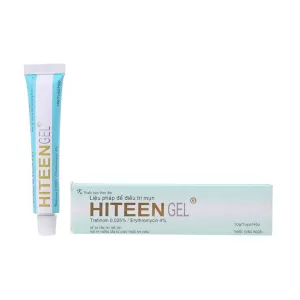 Thuốc điều trị mụn trứng cá dạng vi u nang Hiteen gel (10g) 