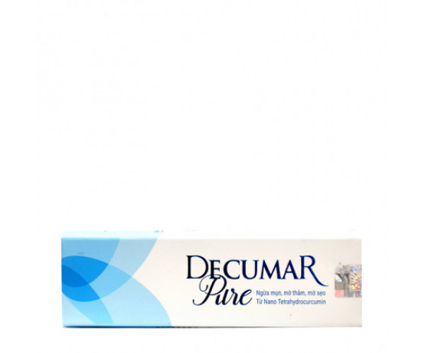 Gel ngừa sẹo và mờ vết thâm Decumar Pure Gel (15g)
