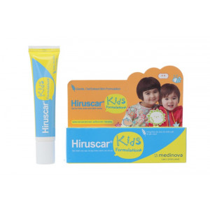 Gel cải thiện sẹo và vết thâm cho trẻ Hiruscar Kids (10g)