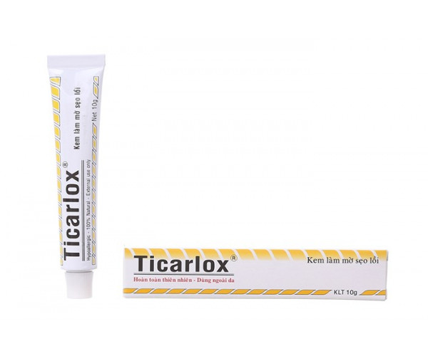Kem trị sẹo Ticarlox (10g)