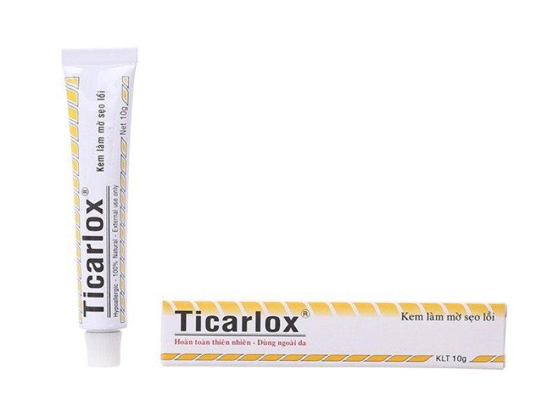 Kem trị sẹo Ticarlox (10g)