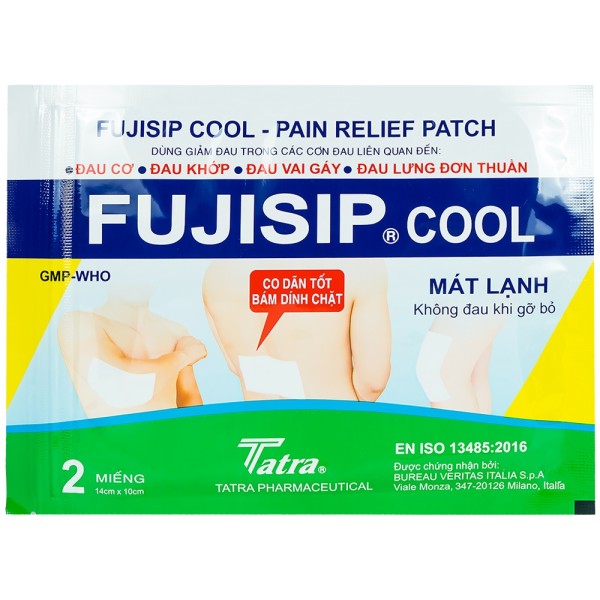 Cao Dán Fujisip Cool (2 miếng x 10 gói/hộp)