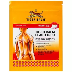 Tiger Balm Plaster-RD 10cmx14cm (3 miếng/túi)