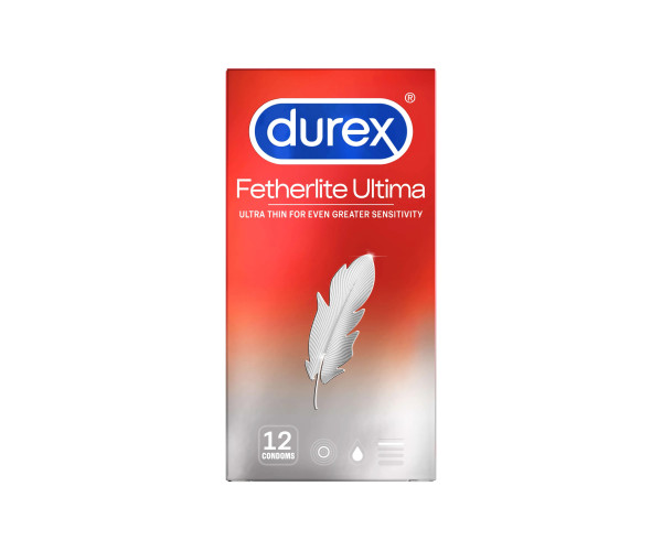 Bao cao su siêu mỏng Durex Fetherlite Ultima (12 cái/hộp)