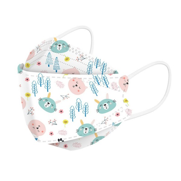Khẩu trang 4D trẻ em TT Care for Kids (10 chiếc/hộp)