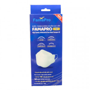 Khẩu trang y tế  4D Famapro (10 chiếc/hộp)