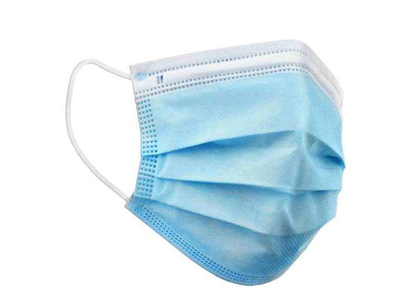 Khẩu trang y tế Phước Thịnh 4 lớp màu xanh dương (50 chiếc/hộp)