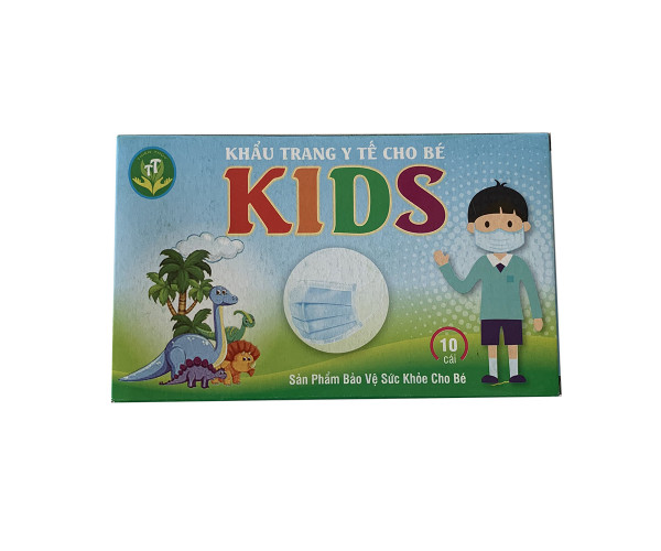 Khẩu trang y tế cho bé Kids (10 chiếc/hộp)