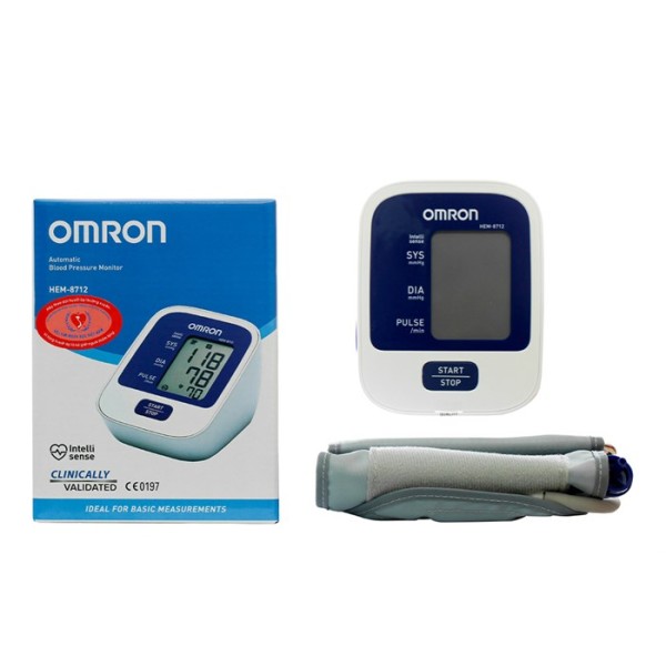 Máy đo huyết áp tự động Omron HEM-8712