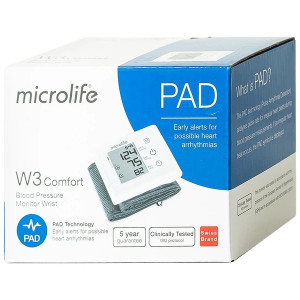 Máy đo huyết áp điện tử cổ tay Microlife W3 Comfort