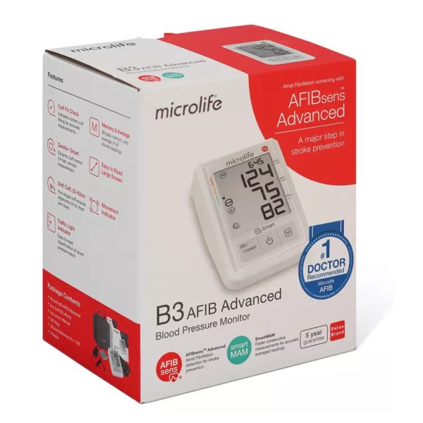 Máy đo huyết áp bắp tay tự động B3 AFIB Advanced