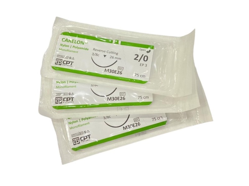 Chỉ phẫu thuật không tiêu CPT Carelon Nylon Polyamide 2/O