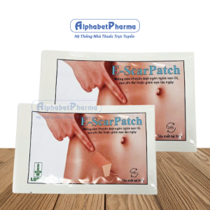 Miếng dán ngăn ngừa sẹo lồi E-ScarPatch 5cm x 7cm (8 miếng/gói)