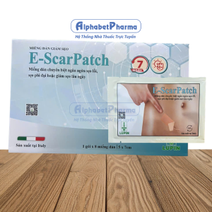 Miếng dán ngăn ngừa sẹo lồi E-ScarPatch 5cm x 7cm (8 miếng/gói)