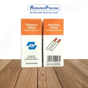 Que nhuộm Fluorescein Sodium Surgi Edge (100 que/hộp)