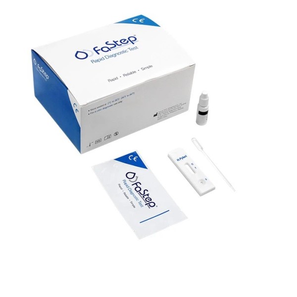 Bộ kit xét nghiệm nhanh Test thử bệnh Lao M. Tuberculosis IgG/IgM Fastep (40 kit/hộp)