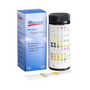 Que thử nước tiểu Mission urinalysis reagent strips (100 que/hộp)