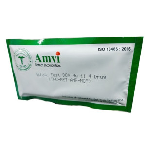 Que thử ma túy Quick Test DOA Multi 4 Drug AmviBiotech