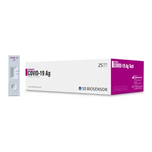 Bộ kit xét nghiệm nhanh STANDARD Q COVID-19 Ag (25 kit/hộp)