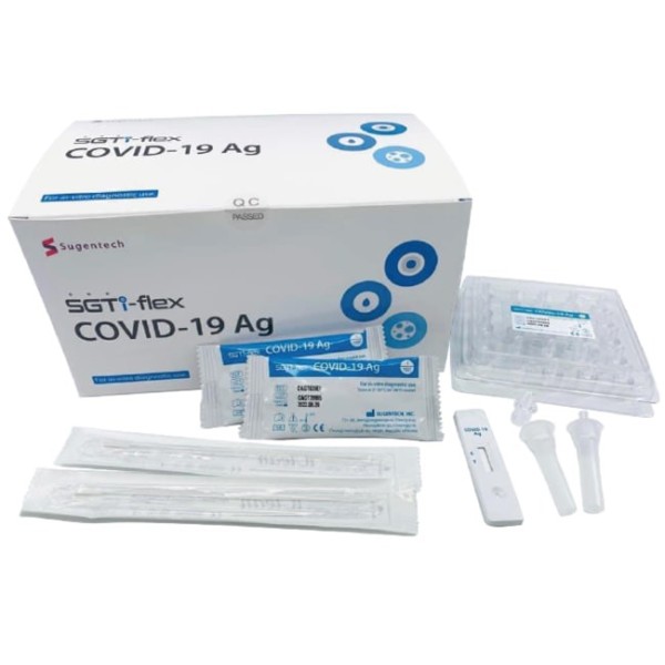 Bộ kit xét nghiệm nhanh Covid-19 ag test Sgti-flex (25 kit/hộp)