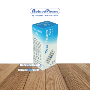 Que test thử khô mắt có vạch chỉ thị màu Tear Touch Blu Schirmer Strips (100 que/hộp)
