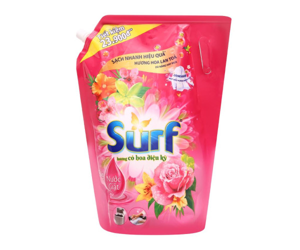 Nước giặt Surf hương cỏ hoa diệu kỳ túi (3.5kg)