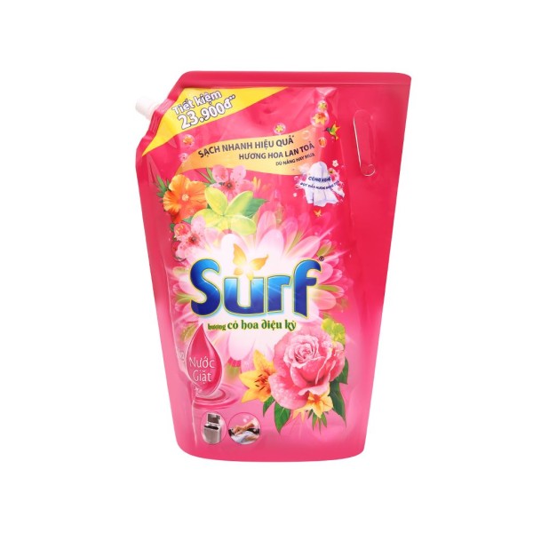 Nước giặt Surf hương cỏ hoa diệu kỳ túi (3.5kg)
