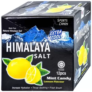Kẹo Chanh Muối Vị Bạc Hà Himalaya (12 gói/hộp)