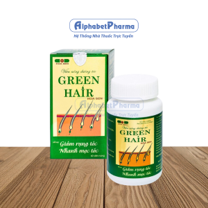 Viên uống kích thích mọc tóc Green Hair (60 viên)