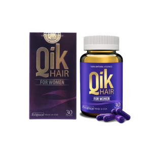 Viên uống kích thích mọc tóc cho nữ Qik Hair For Women (30 viên/hộp)