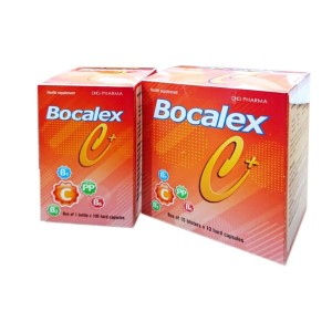 Viên uống bổ sung vitamin Bocalex C+ (10 vỉ x 10 viên/hộp)