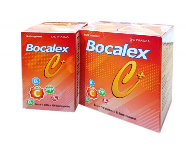 Viên uống bổ sung vitamin Bocalex C+ (10 vỉ x 10 viên/hộp)