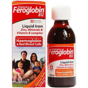 Siro bổ sung sắt Feroglobin Liquid (200ml)