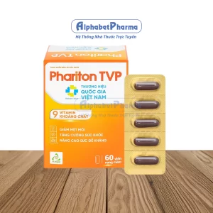 Phariton TVP (12 vỉ x 5 viên/hộp)