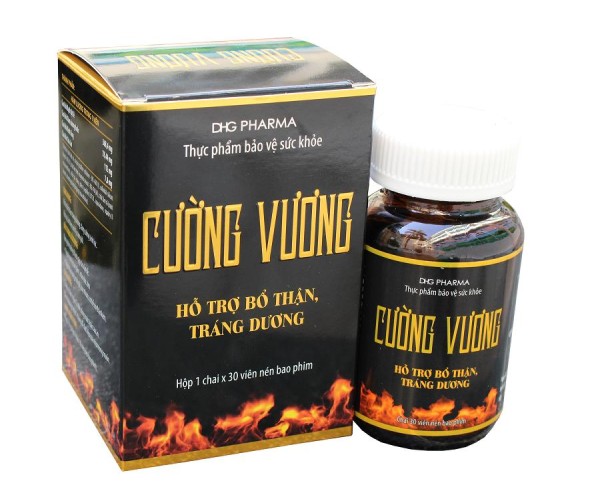 Viên uống bổ thận, tráng dương Cường Vương (30 viên/hộp)