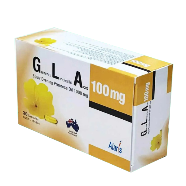 Viên uống hỗ trợ giảm triệu chứng của tiền kinh nguyệt GLA 100mg (30 viên/hộp)