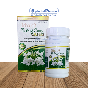 Viên uống hỗ trợ giảm u xơ tử cung & phì đại lành tính tuyến tiền liệt Trinh nữ Hoàng Cung Cali Usa (50 viên/hộp)