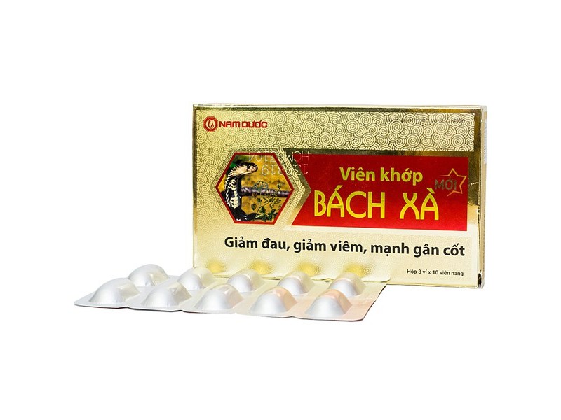 Viên khớp Bách Xà Nam Dược (3 vỉ x 10 viên/hộp)