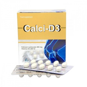 Viên uống giúp xương chắc khỏe Calci-D3 Boston (10 vỉ x 10 viên/hộp)