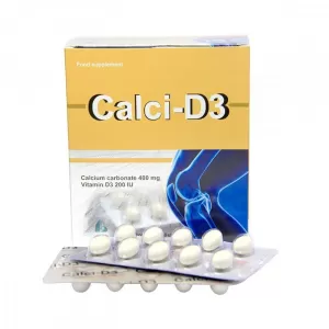 Viên uống giúp xương chắc khỏe Calci-D3 Boston (10 vỉ x 10 viên/hộp)
