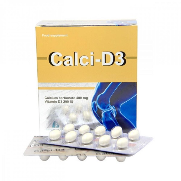 Viên uống giúp xương chắc khỏe Calci-D3 Boston (10 vỉ x 10 viên/hộp)