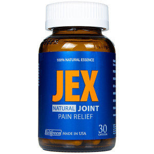 Viên uống giảm đau xương khớp cấp và mãn tính Jex Natural Joint Pain Relief (30 viên/chai)