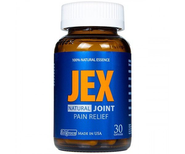 Viên uống giảm đau xương khớp cấp và mãn tính Jex Natural Joint Pain Relief (30 viên/chai)